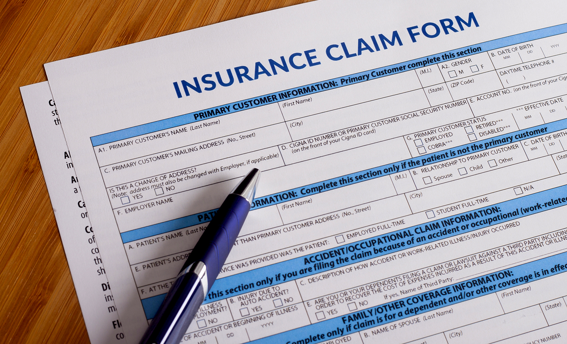 Insurance claim auto form step file how an guide car cars colliding flat concept two top kb px 1920 1280